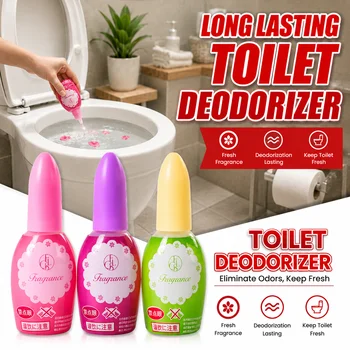 Deodorante per WC da 20ml a Lunga Durata, Deodorizzazione Rapida, Profumatore d'Ambiente con Funzione Aromaterapia