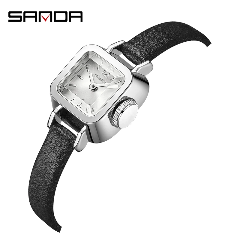 SANDA العلامة التجارية الجديدة 1117 ساعة كوارتز نس...