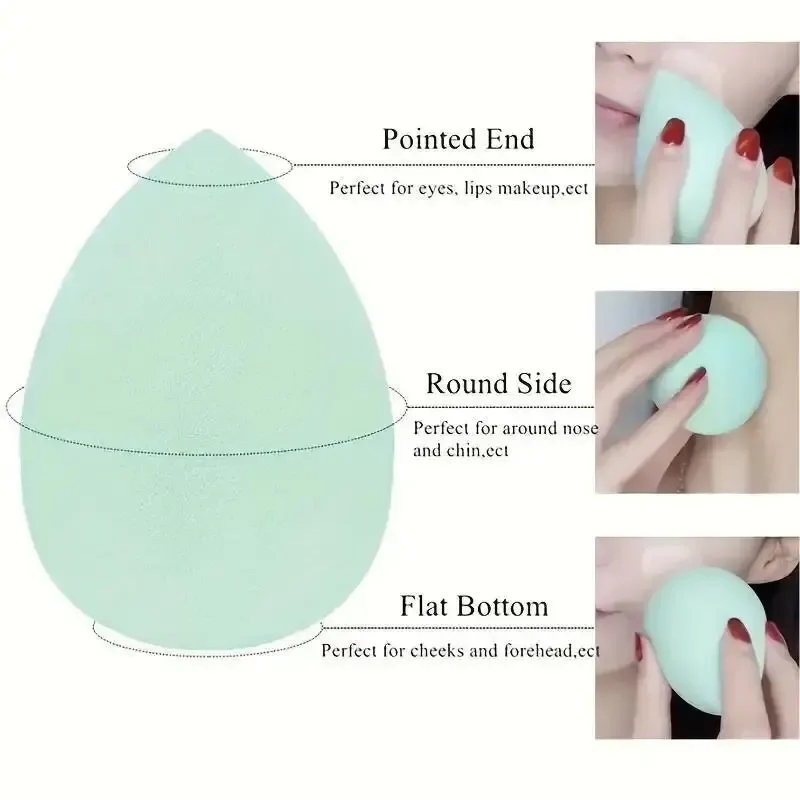 Makeup Sponge Set Latex-Free for Foundation