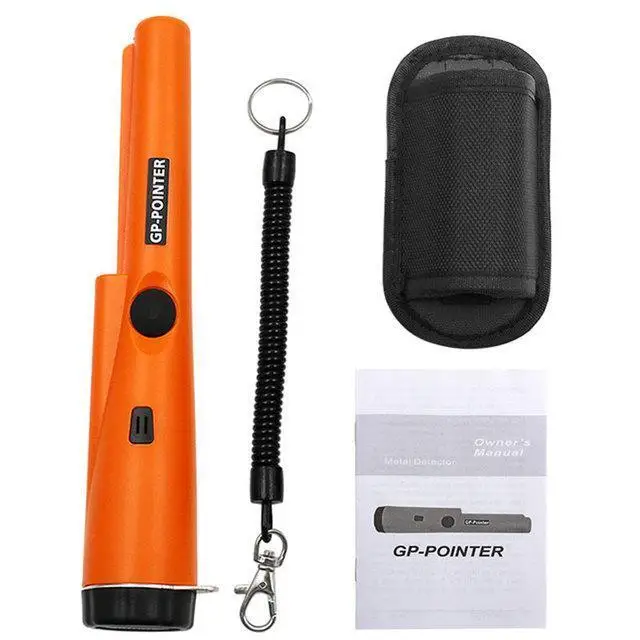 Treasure Hunter Handheld Metal Detector Pinpointer Pointer Probe Anti-scratch Metal Pinpointing Waterproof 360 Degree Scan