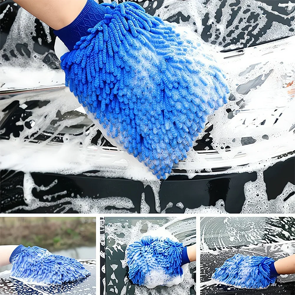 Car Washing Cleaning Glove Cloth 1X car cleaning gloves microfiber cleaning gloves microfiber washing gloves microfiber gloves