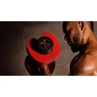 Stamina X Versa-Bell Adjustable Dumbbell 10-50 lb w/ Smart Workout App - 9 in 1 Adjustable Weight Set - - Image 3