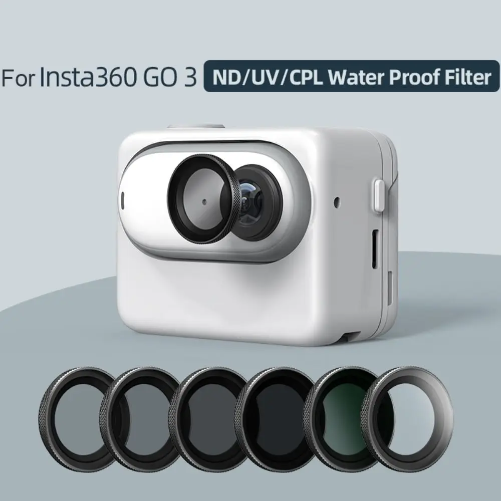 액션 스포츠 카메라 렌즈 필터, Insta360 Go 2 GO 3, ND8, ND16, ND32, UV CPL 필터, Instal 360 GO2 GO3 용 액세서리