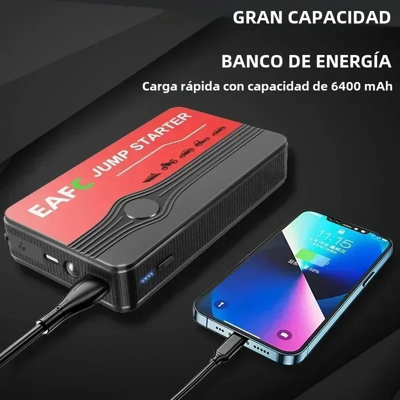 2000A/Avviatore di emergenza per batteria per auto Caricatore portatile Booster per auto - immagine 4