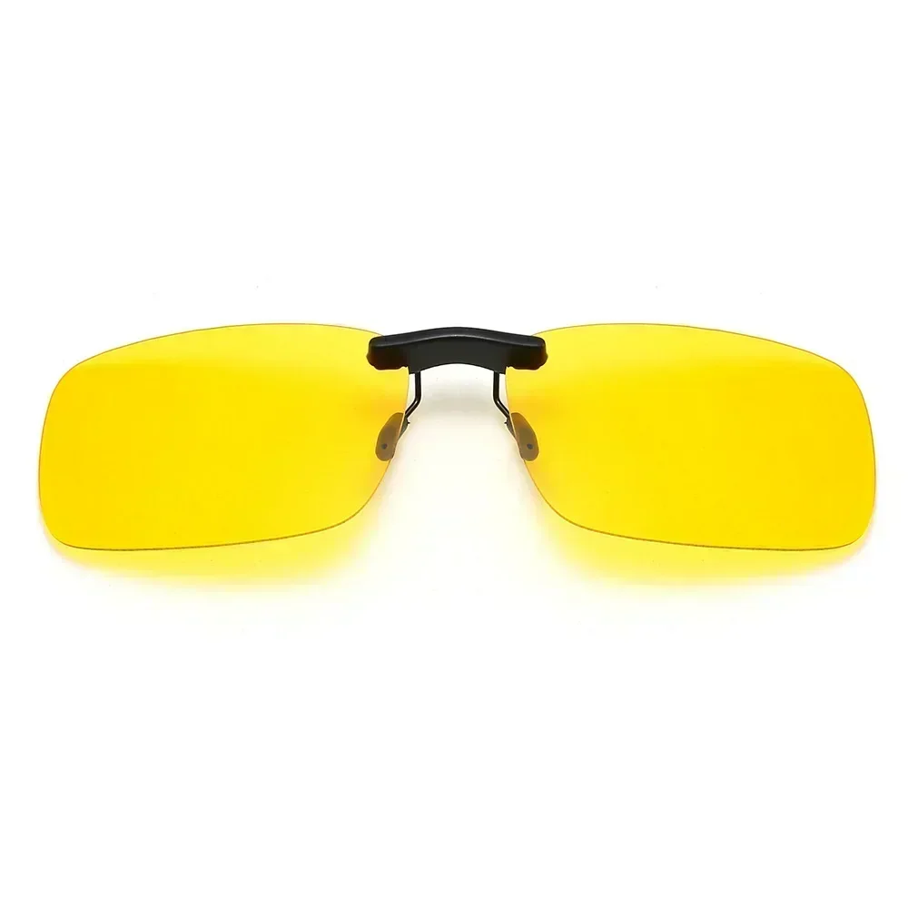 Unisex Clip on Driving Glasses Sunglasses Day UV400 Lens Driving Night Riding Sunglasses Clip driving glasses