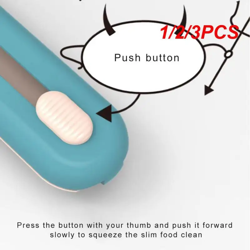 1/2/3 Pz Plastica Cat Strip Squeezer Mangiare Forniture Pet Feeding Spoon Multi Use Treat Bar Spremiagrumi Tipo Push Per Cucciolo Gattino