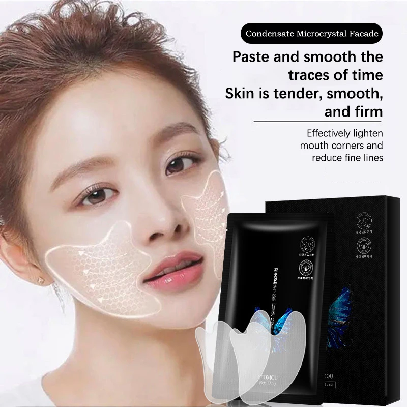 5 Pezzi Antirughe Invecchiamento Viso Adesivo Maschera Per Gli Occhi Fronte Collo Patch Antirughe