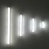 Rechargeable LED Motion Sensor Night Light Under Cabinet Cordless Lamp for Kitchen Wardrobe Bedside Induction Strip Bar Light 1