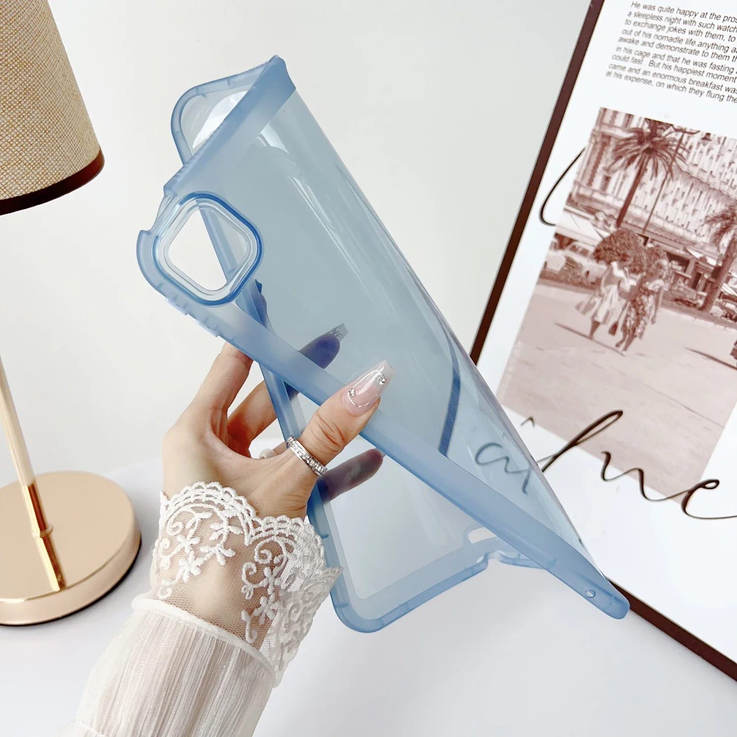 Versatile Clear Protective Tablet Case Cover
