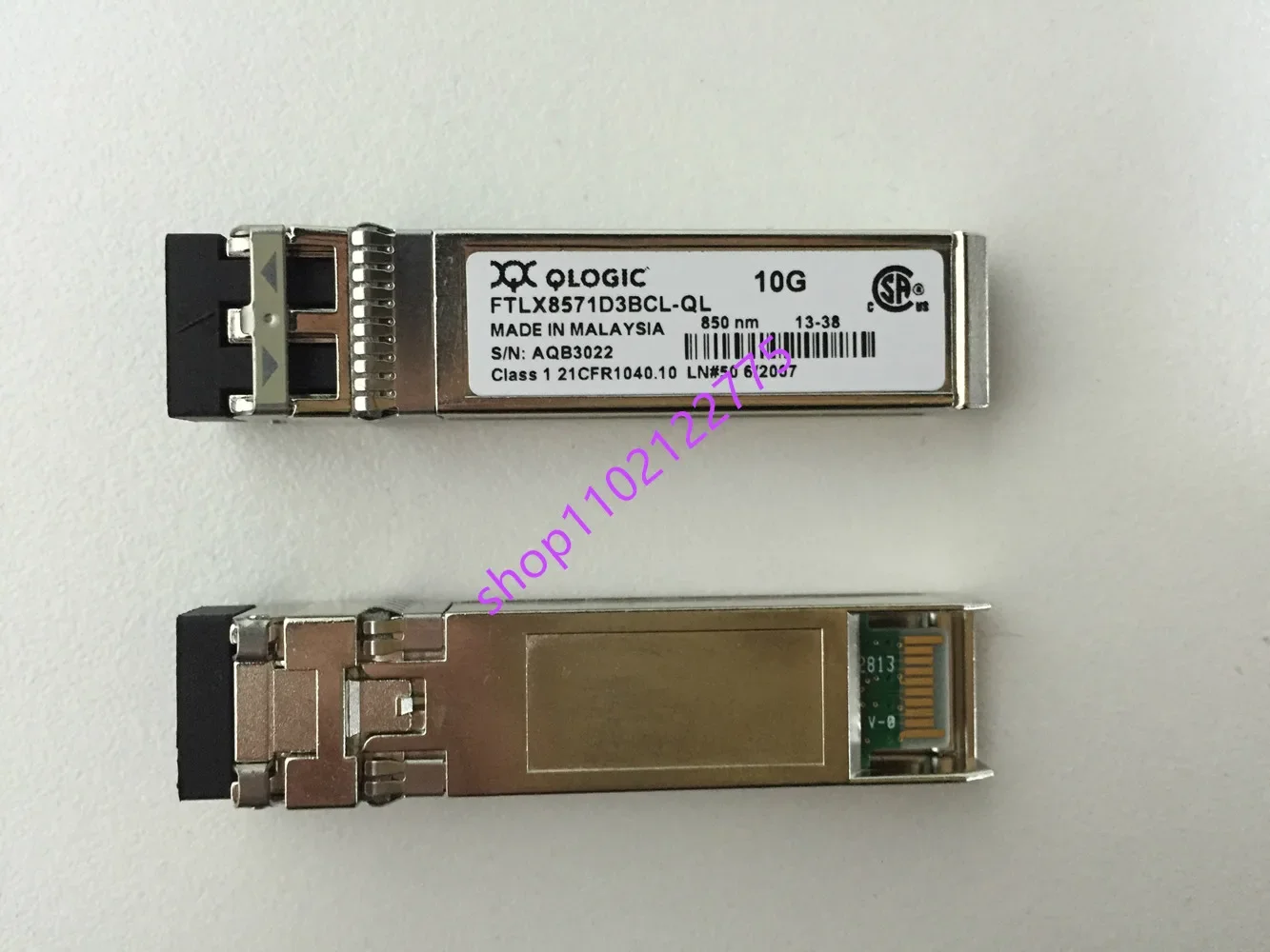 QLOGIC Sfp 10gb Fiber Transceiver/FTLX8571D3BCL-QL/10GB SFP+ For QLE8362 QLE8242 QLE8152 HBA Card Qlogic Fibre Channel Module