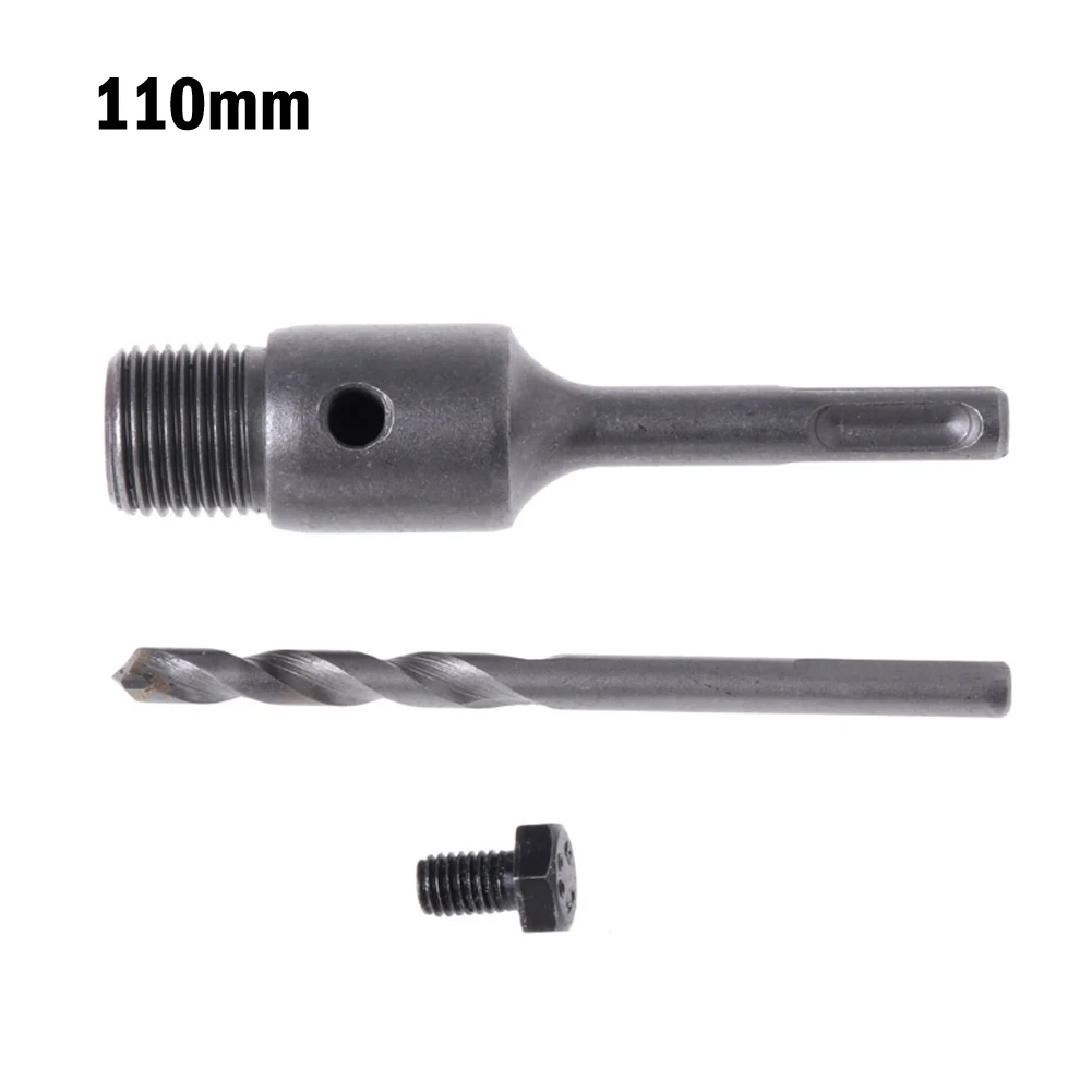 

Accessories Connecting Rod Drill Bits 1Set Carbide Hole Saw Round SDS Plus Shank Installation Of Air-conditioning