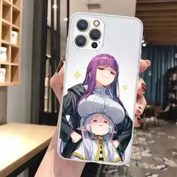 Elegant Frieren Beyond Journey's End Soft Phone Case - Artistic Design Collection - iPhone 15 Pro (NK839 - 6)