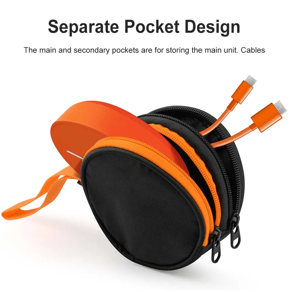 For Solis Lite Protective Case Shockproof Nylon Storage Handbag Wear Resist 4G Mobile Hotspot Travel Case Outdoor Storage Bag
