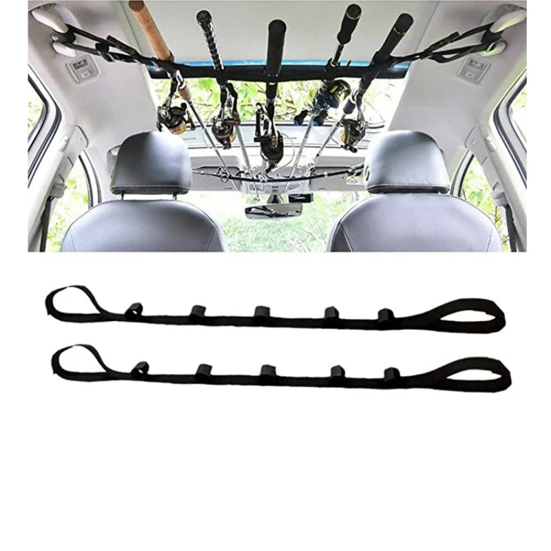 Vehicle Fishing Rod Rack Car Mounted Storage Rack Fishing Rod Gear