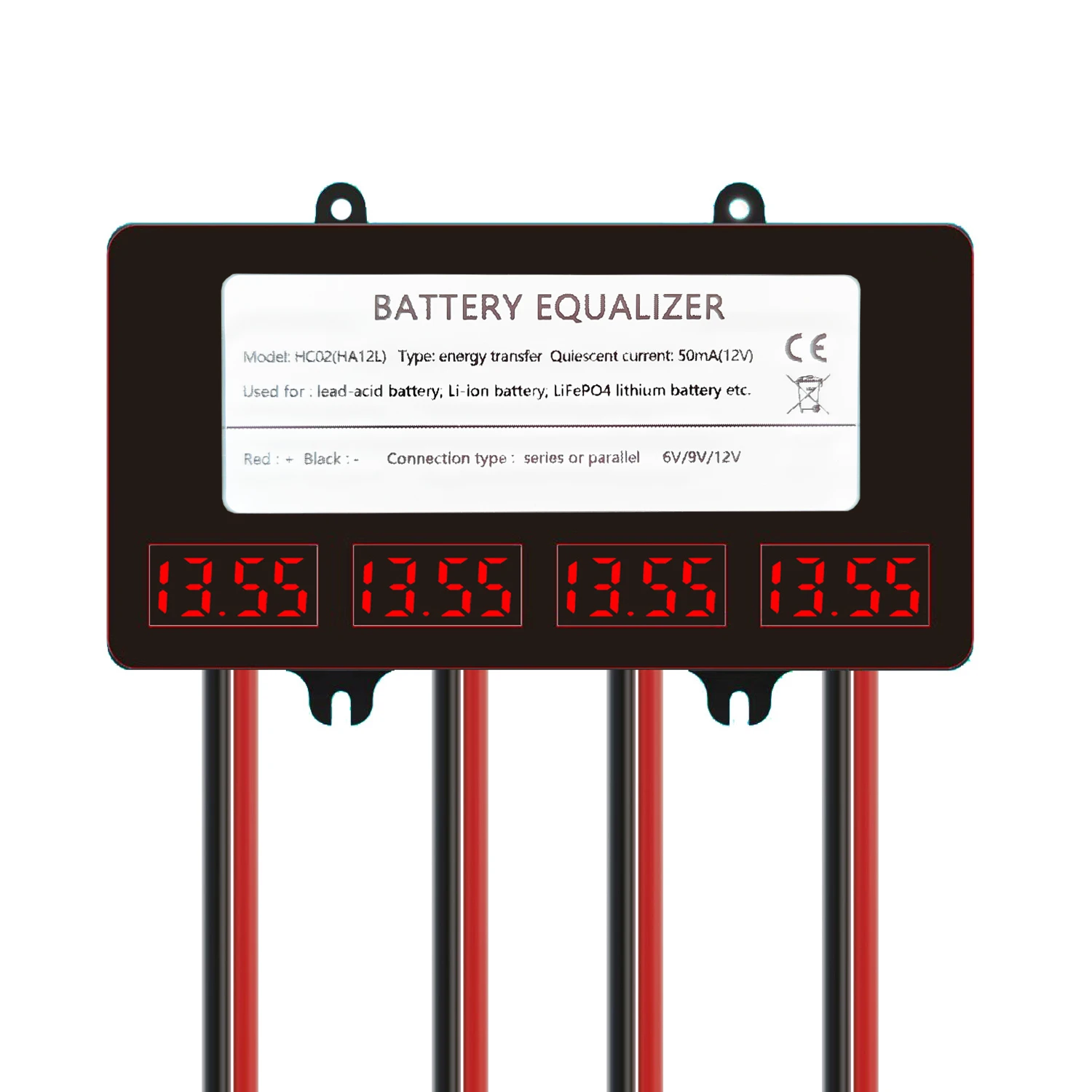 HA01HA02HC01HC02HA11HA12 Battery Equalizer 48V 4 x 12V Battery Balancer Charger for Gel Flood AGM Lead Acid Lithium battery equalizer charger