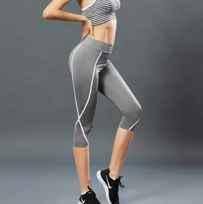 New Ladies Yoga Sports Pants Running Fitness Casual Seven-Quarter Length Comfortable Breathable Skateboarding Long Pants