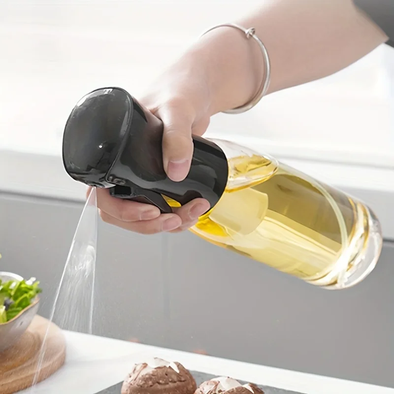Spray Oil Sprayer Kitchen Oils Spray Bottle Dispenser for Cooking Kitchen Restaurant Bottle Perfect for Healthy Cooking Baking