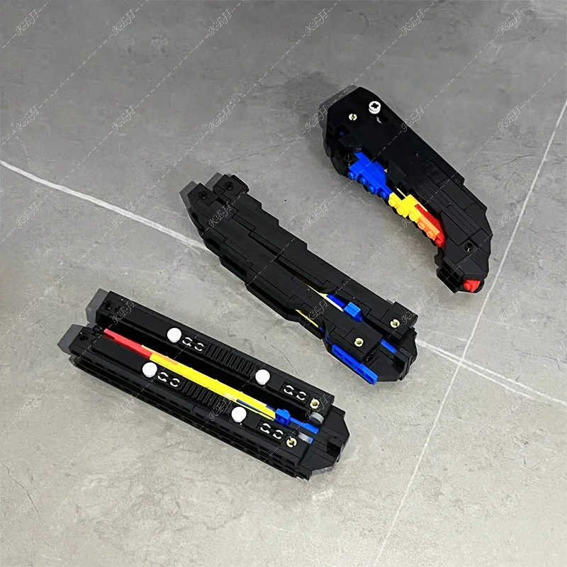 Military Karambit Butterfly Knife Building Blocks - DIY Toy Dagger