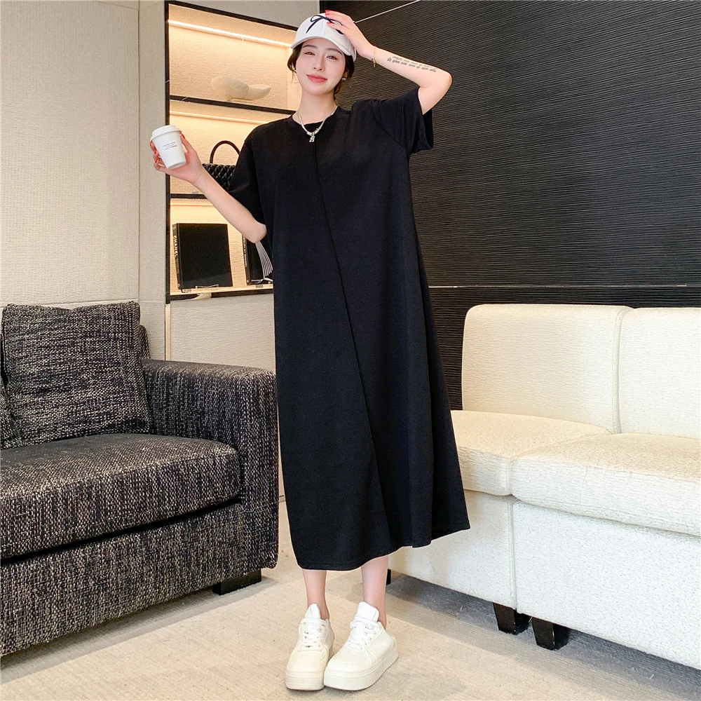aliexpress shirt dress Women's Slim White Black Shirt Dress Autumn