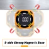 RZ Laser Angle Finder Digital Inclinometer 3-in-1 Line Protractor 4X90 Degree Angle Gauge Level With Laser Horizontal Vertical 2