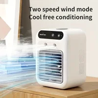Refroidisseur d'air portable pour dortoir avec humidification, ventilateur électrique, climatiseur mobile de bureau pour petits appareils électroménagers 3