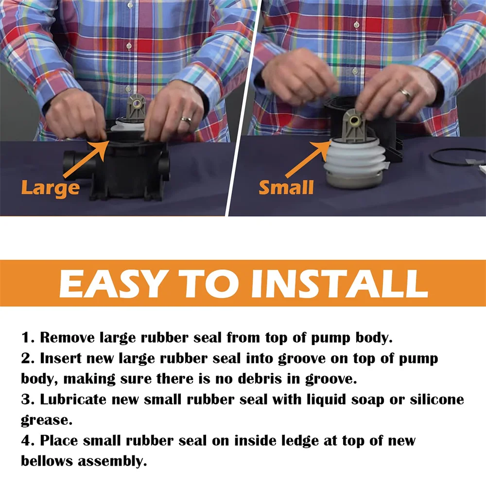 Рисунок 5 - Комплект черных резиновых уплотнительных