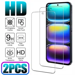 2 - Pack Full Coverage Tempered Glass Screen Protector, 9H Hardness - 2 Pcs Glass (For A06)