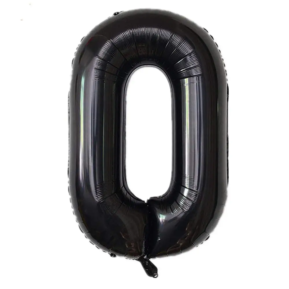 Rainbow Gradient Number Foil Balloon for Celebrations – 32-Inch