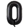 Black number 0