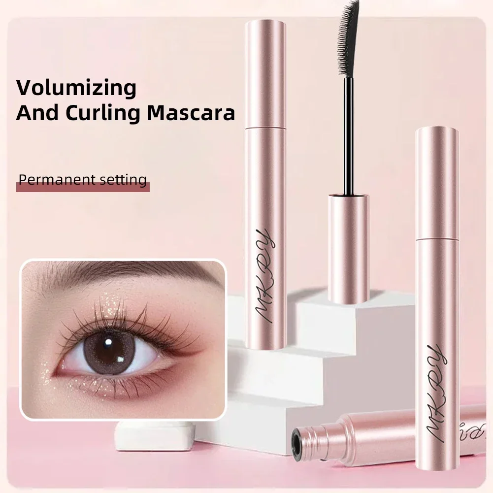 Black Waterproof Mascara For Lengthening And Volume Lashes_voghion.com