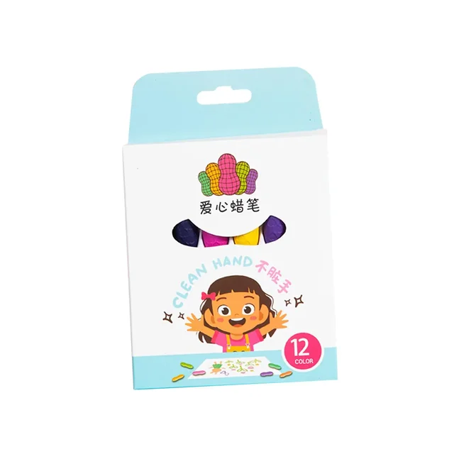 Kids Crayons Marker Vibrant Colors Baby Not Dirty Hand Paints Set Washable for Celebration Boys Girls Drawing Gift Graffiti