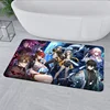 Doormats Honkai Star Rail Non-slip Bedroom Mat Halllway Entrance Carpet Kitchen Floor Foot Mat Flannel Room Decor Bathroom Rug 2