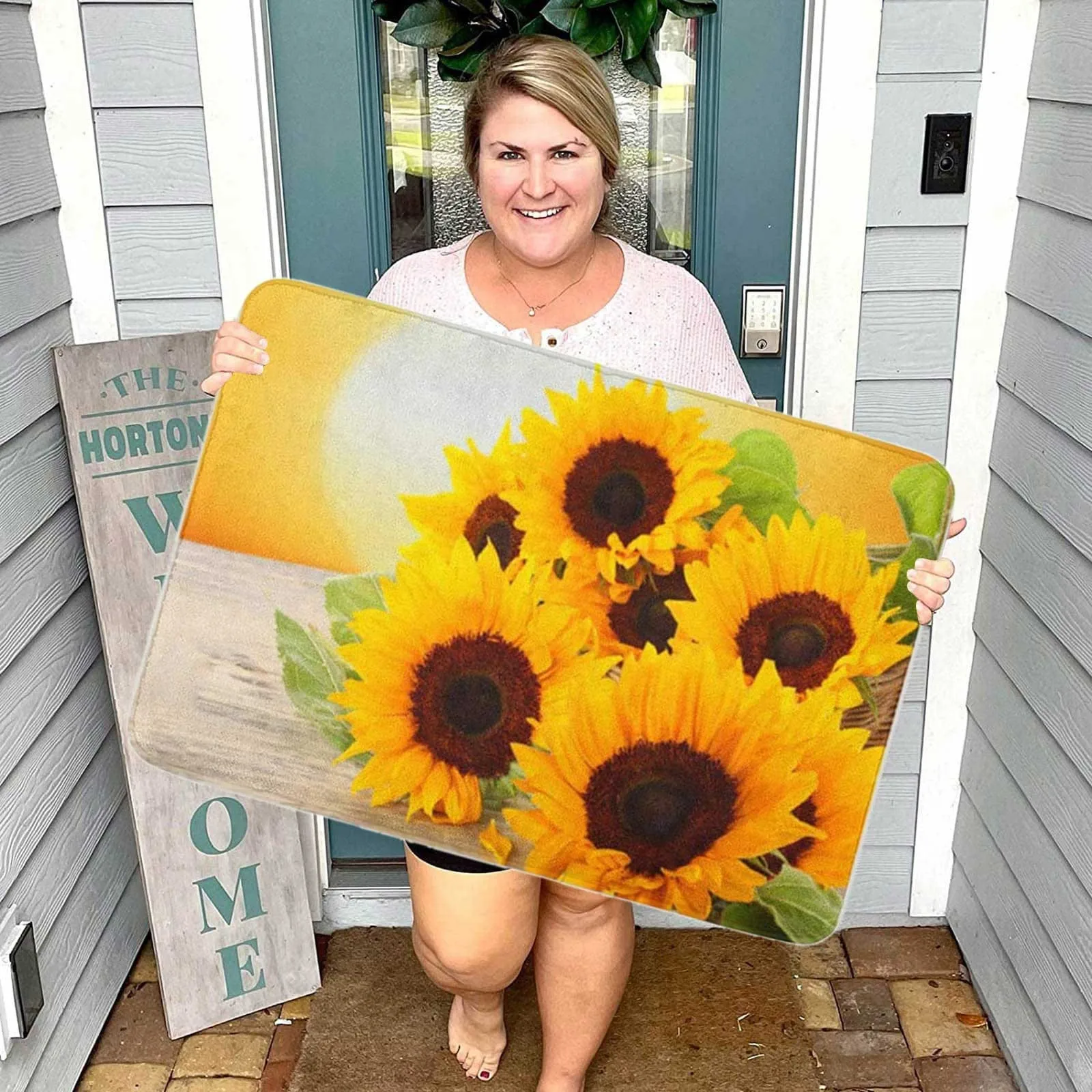 

Bath Mats For Bathroom Bathroom Mats Rugs No Silp Yellow Sunflower Washable Cover Floor Rug Carpets Floor Mat Bathroom