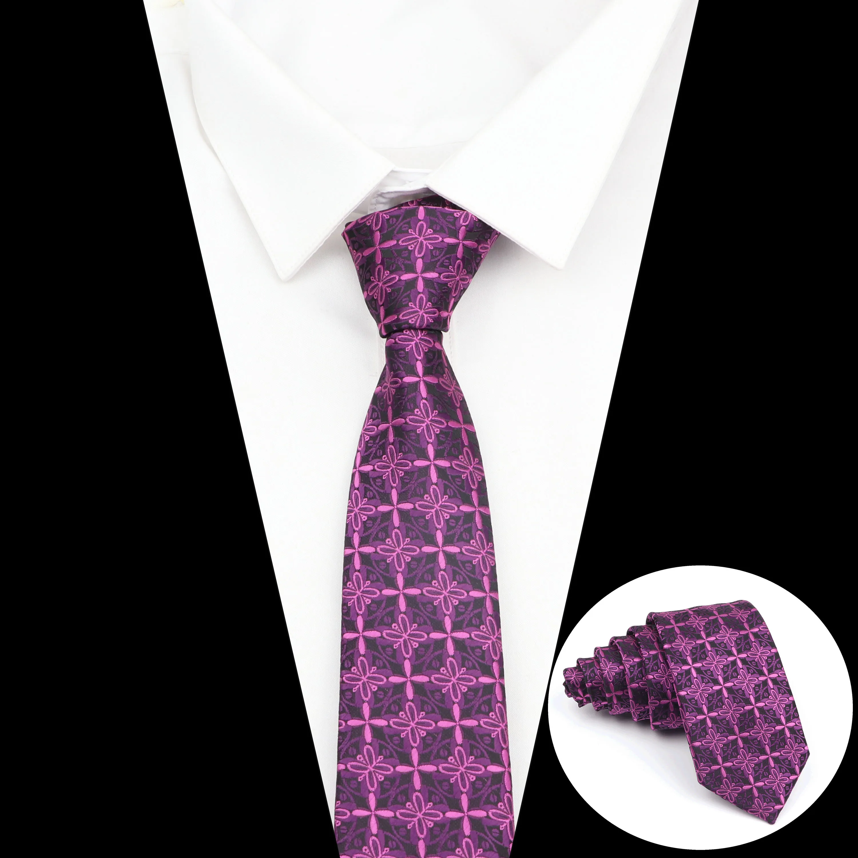 Neck Tie Casual Tie For Men Feather Balloon Flamingos Monkey 6cm Necktie For Wedding Bussiness Male Narrow Skinny Office Accessories