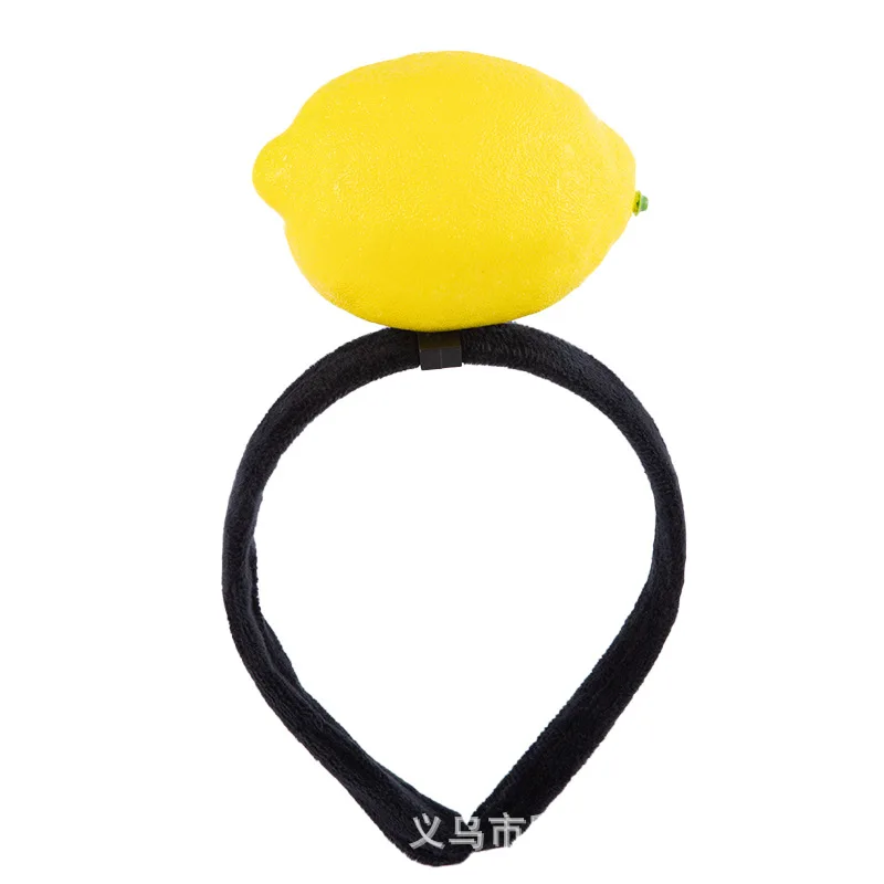 Simulation lemon headband
