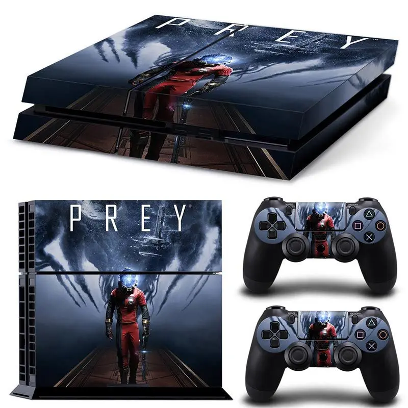 For Ps4 Prey Pvc Skin Vinyl Sticker Decal Cover Console Dualsense Controllers   Dustproof Protective Sticker