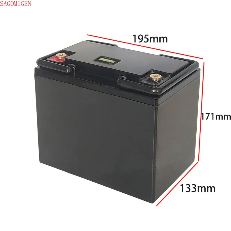 Battery Storage Boxes Solar Cells Case Outdoor Power Supply Lithium Plastic Case 12v 20 ah 30ah 40ah 50ah Lifepo4 - Image 5