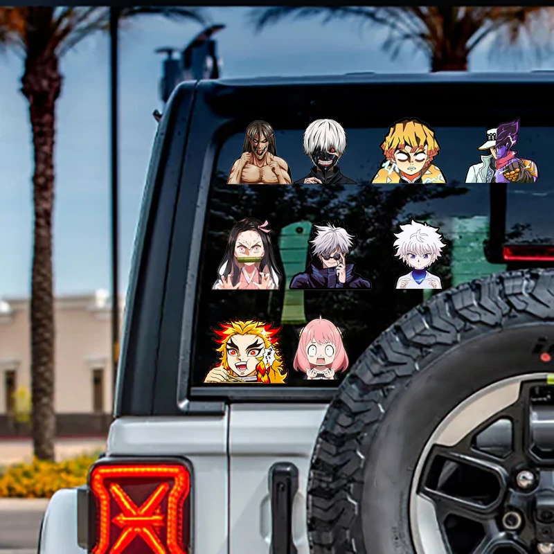 Nahida Genshin Impact Anime Motion Stickers Game Waterproof Decals for Cars,Laptop,Suitcases,Motorcycle,Refrigerator,Etc.