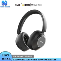 EarFun Wave Pro Wireless Bluetooth Headphones Active Noise Low Latency Reduction Hi-Res Custom E-sports Earbud Gamer Accessories