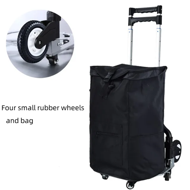 Four wheel with bag