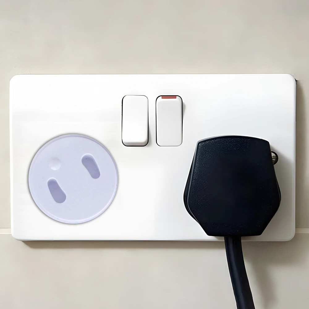 Socket Covers French Standard Power Switch Socket Protective Cover for Kids To Prevent Electric Shock Baby Safety Plug Plug Protective Cover