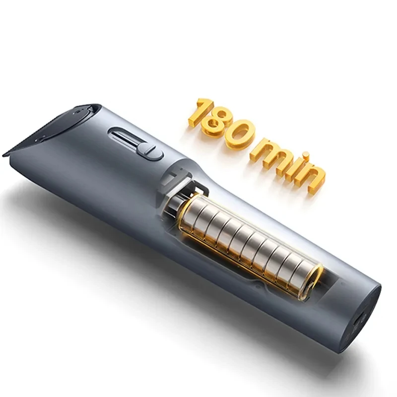 2024 XIAOMI MIJIA IPX7 Hair Clipper 2 Wireless Hair Cutting Machine Titanium Alloy Blade Men Sideburns Electric Shaver Barber 5