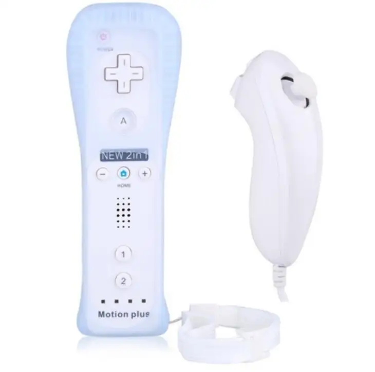 Telecomando Wireless A 18 Colori Nunchuck Per Console Di Gioco Wii Gamepad Per Accessorio Di Gioco Joystick Wii U