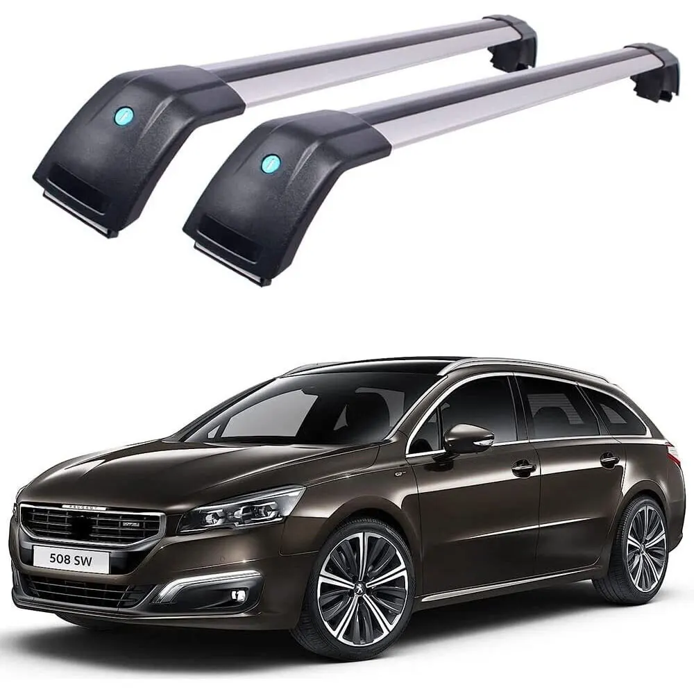 

Roof Rail Rack Cross Bar Crossbar Fits for Peugeot 508 SW 5-dr Estate 2011-2019