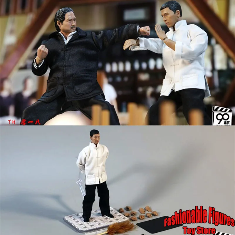 

The 90S Dolls 1/12 Men Soldier Sammo Hung Donnie Yen Chinese Kung Fu Full Set 6Inch Action Figure Model Toys Collection Gift