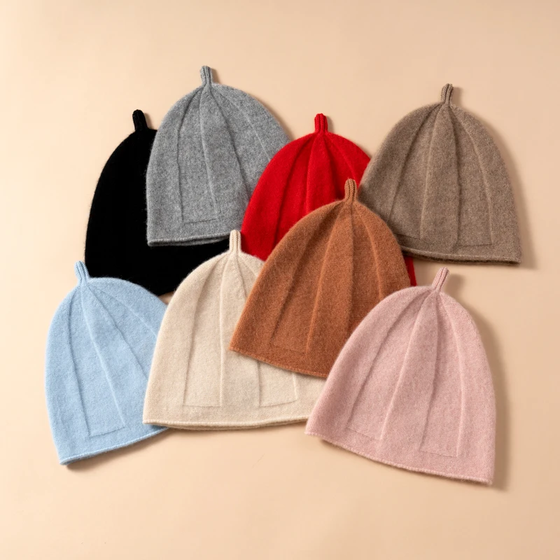 Cashmere Hat For Boys and Girls Universal Pacifier Hat For Casual New Year Christmas Soft Winter Warm Hair Children