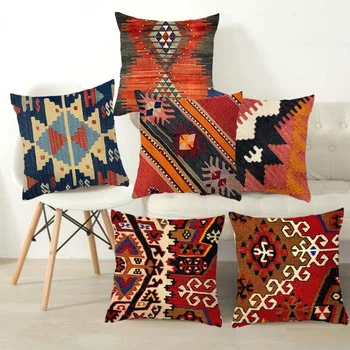Bohemian Geometric Pillow Cover 1