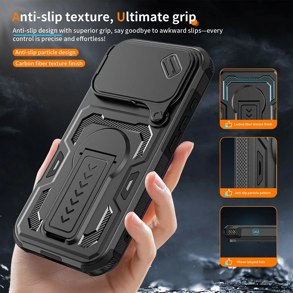Ultimate Military Grade Shockproof Anti-Drop Armor Case