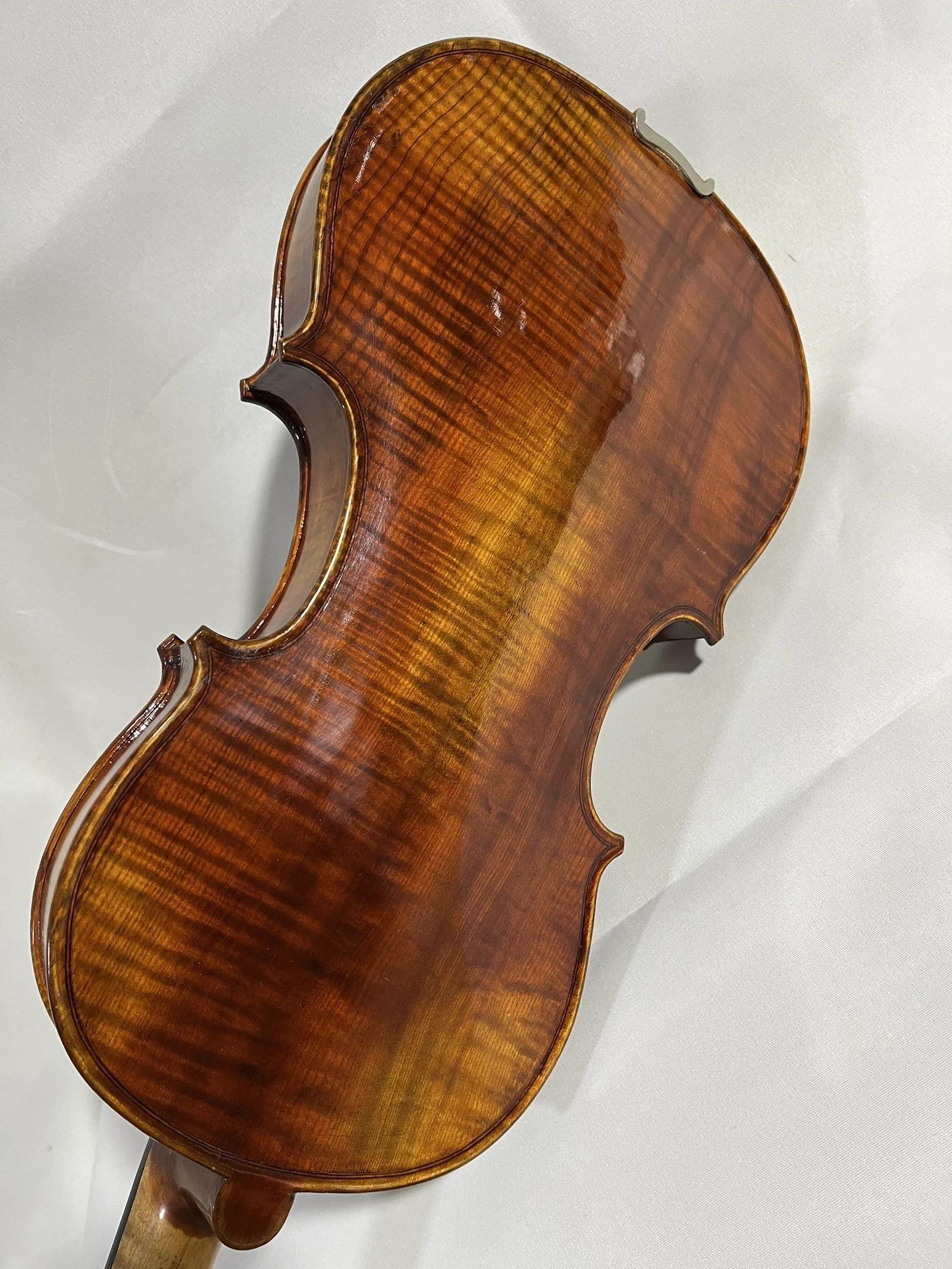 Viola 15"-16" Antonio Stradivarius 1715 100% reddish brown Handmade Oil Varnish Viola set With Bow Foam Case