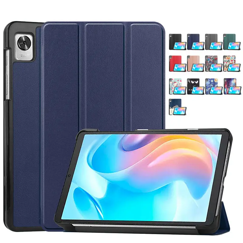 Per Realme Pad Mini Case 8.7 "2022 Rmp2105 Supporto Magnetico Tri-Fold Per Tablet Funda Per Realme Pad Mini 8.7 Pollici Coque